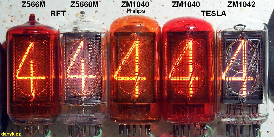 Z566M vs Z5660M vs Philips ZM1040 vs Tesla ZM1040 vs Tesla ZM1042