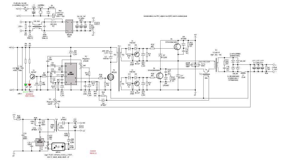 Circuit diagram of smps variable battery charger – Circuit Wiring 